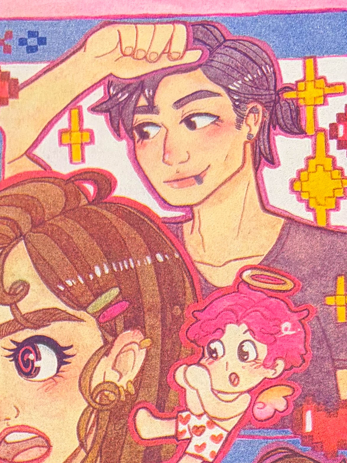 panic! risograph print
