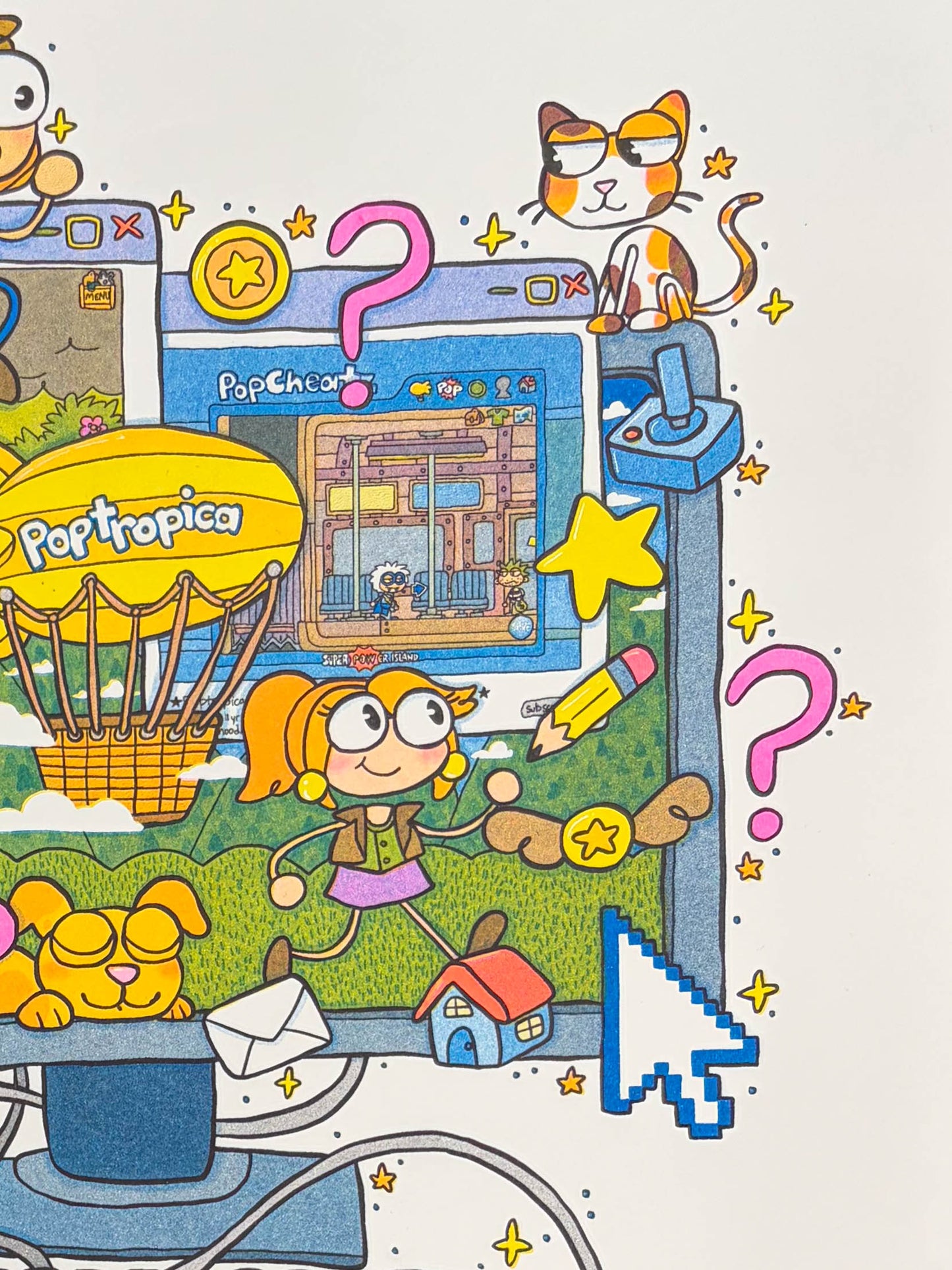 poptropica walkthrough risograph print