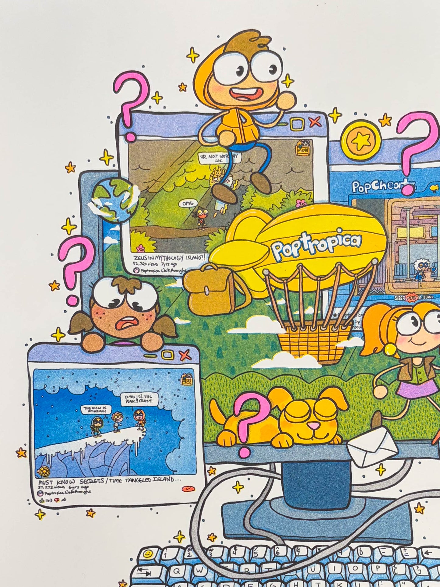 poptropica walkthrough risograph print
