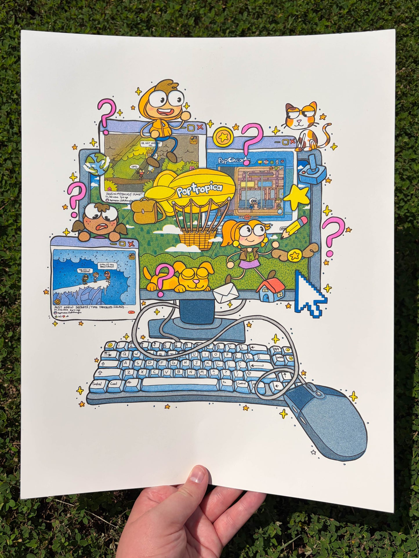 poptropica walkthrough risograph print