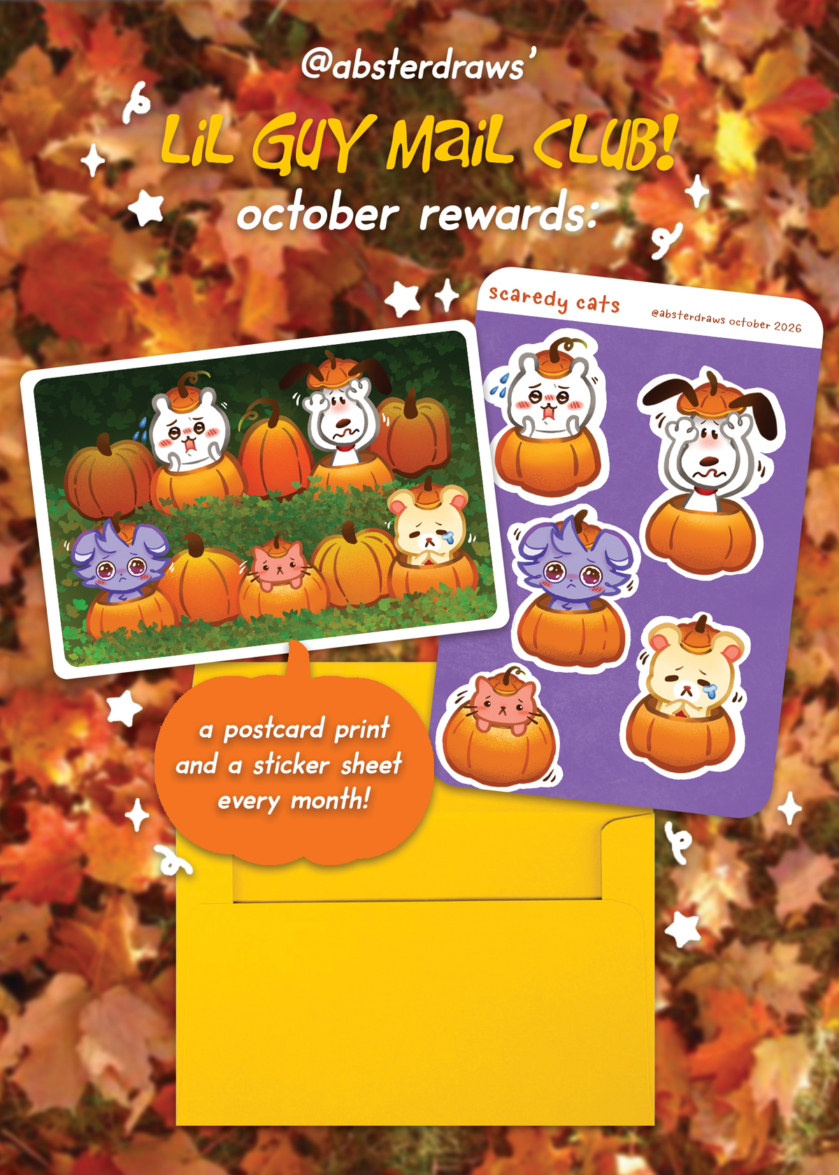 abby's little guy mail club!